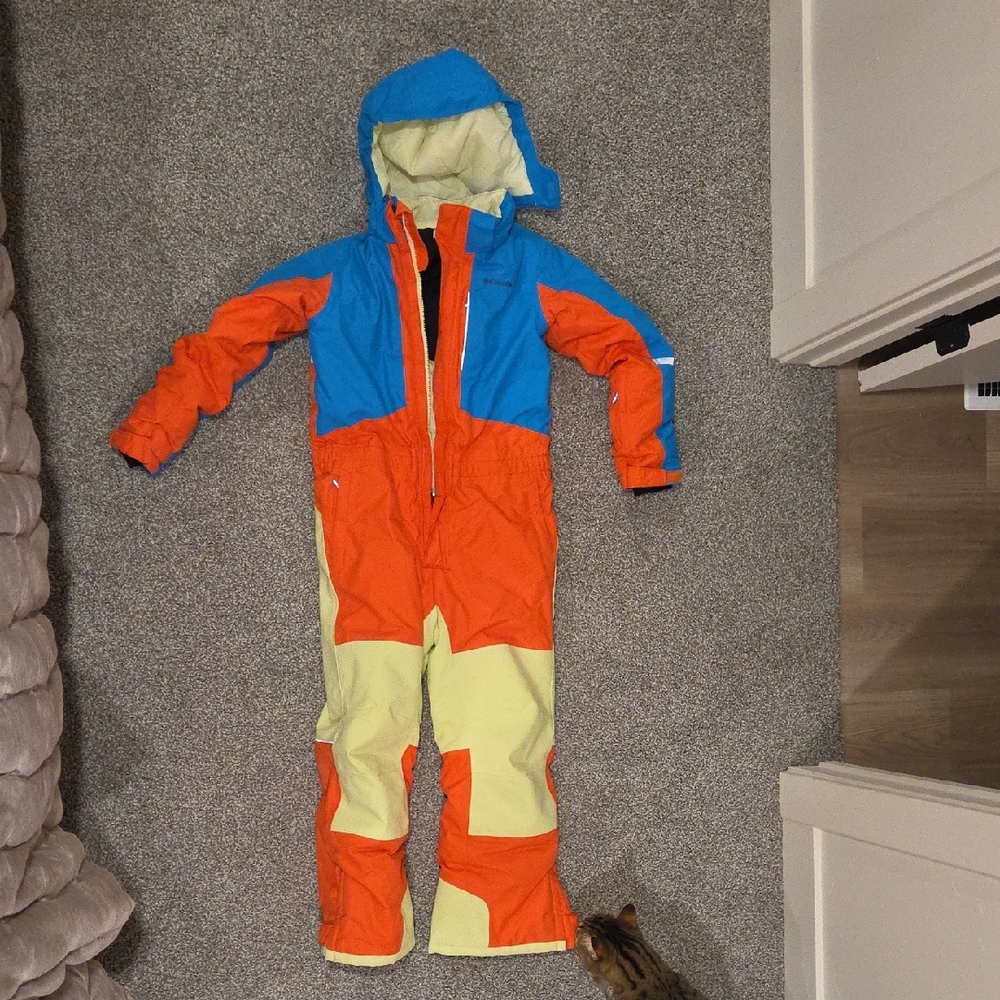 Columbia Kids Jacket - Blue, Orange, Yellow